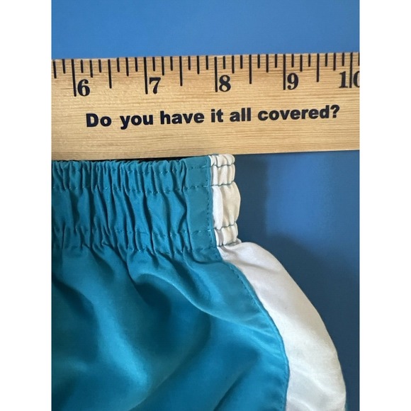 OP Baby Boys 24M Swim Trunks Blue White Striped Mesh Lined Elastic Waist - Picture 7 of 7